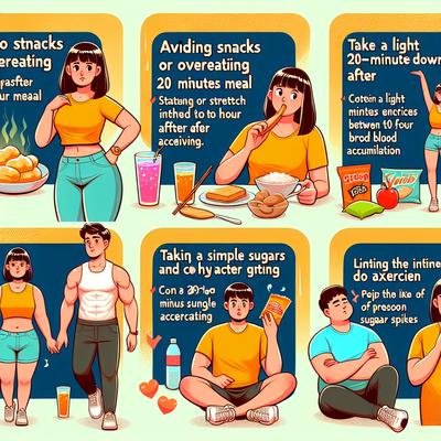 식사 후 바로 걷기로 체지방 제거하는 법